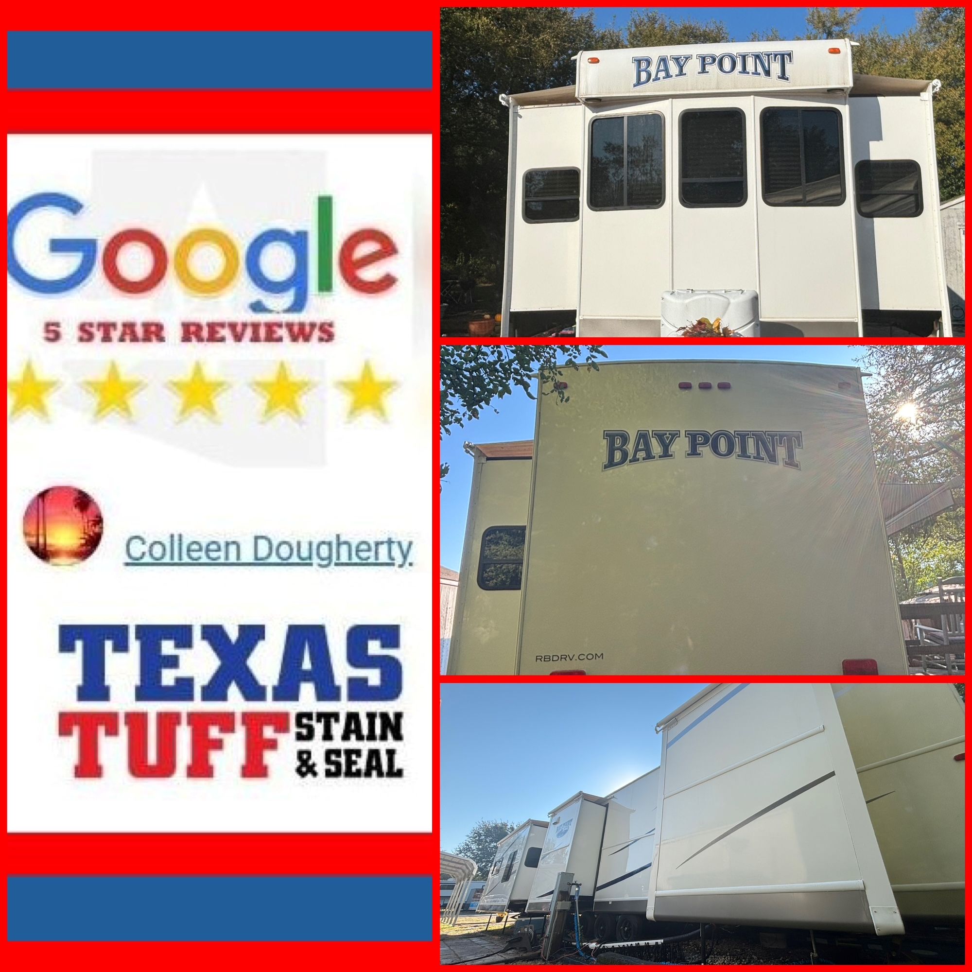 Texas Tuff Stain & Seal Testimonials